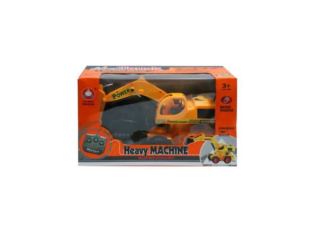 Battery Operated RC Bulldozer Heavy Machine Toy For Kids